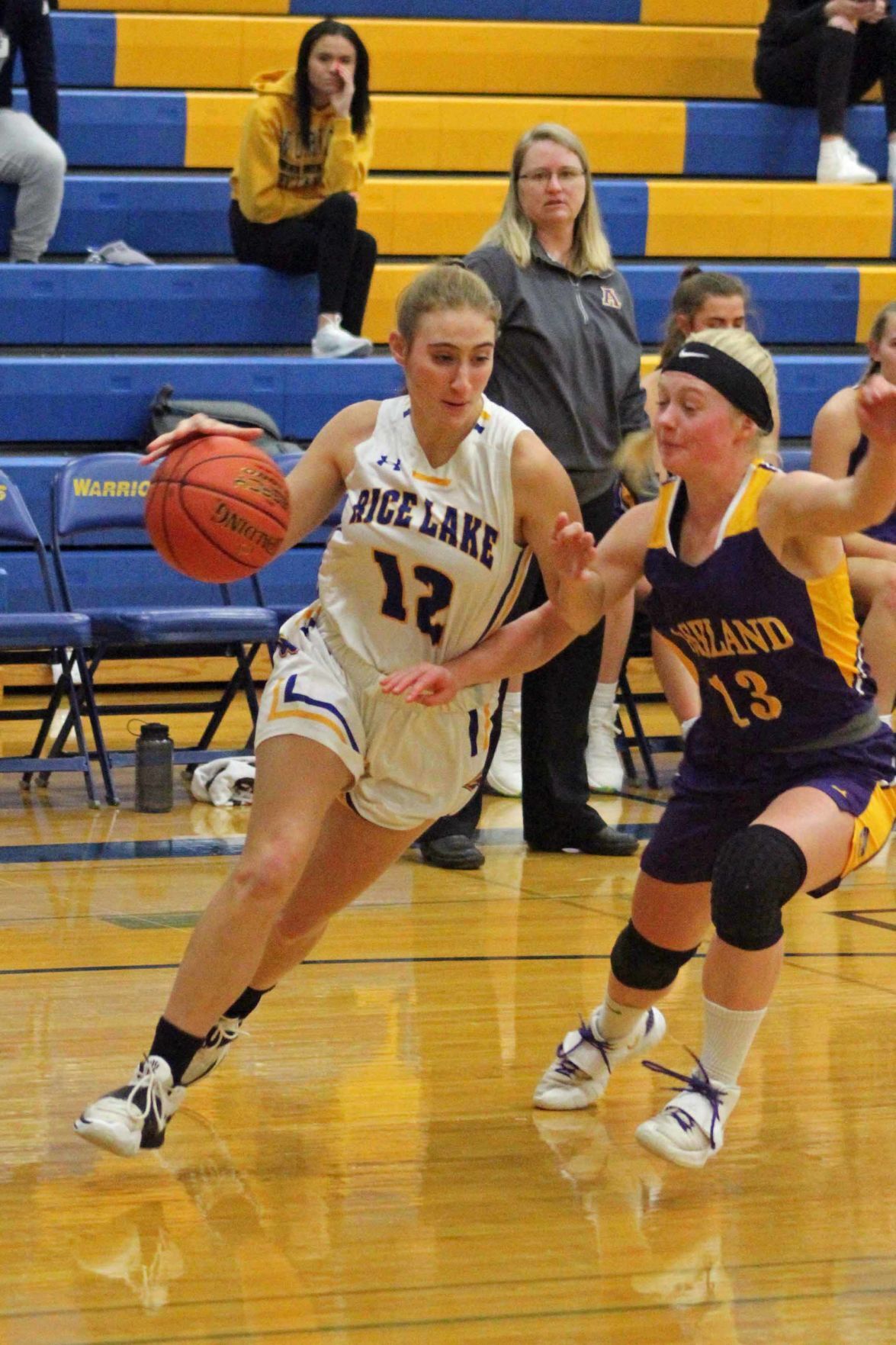 Rice Lake girls basketball vs. Ashland 11-22-21